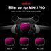 3 in 1 Nd16 Nd64 Nd256 Lens Filter for Dji Mini Pro