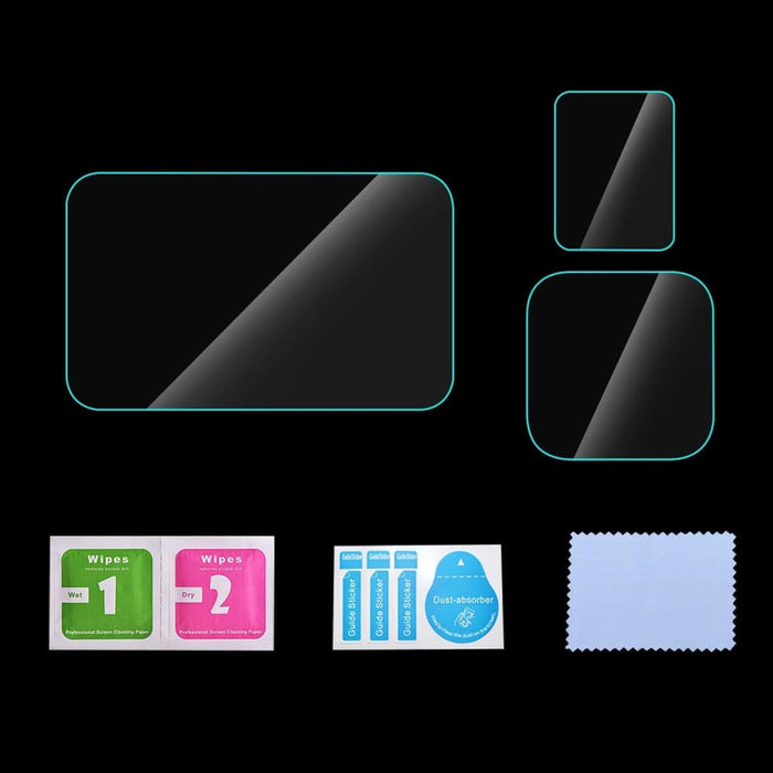 3 in 1 Rear and Front Screen Lens Tempered Glass Film