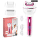 3 In-1 Rechargeable Electric Women Epilator for Body Hair