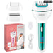 3 In-1 Rechargeable Electric Women Epilator for Body Hair