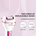 3 In-1 Rechargeable Electric Women Epilator for Body Hair