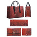 3 In 1 Snakeskin Pattern Fashion Diagonal Handbag