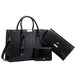 3 In 1 Snakeskin Pattern Fashion Diagonal Handbag