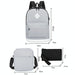 3 In 1 Student Usb Backpack College Style