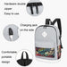 3 In 1 Student Usb Backpack College Style