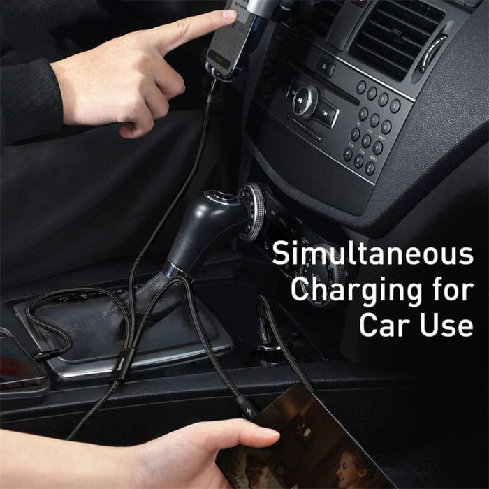 3 In-1 20w Pd Usb Type c Cable for Iphone 14 12 Xs Max