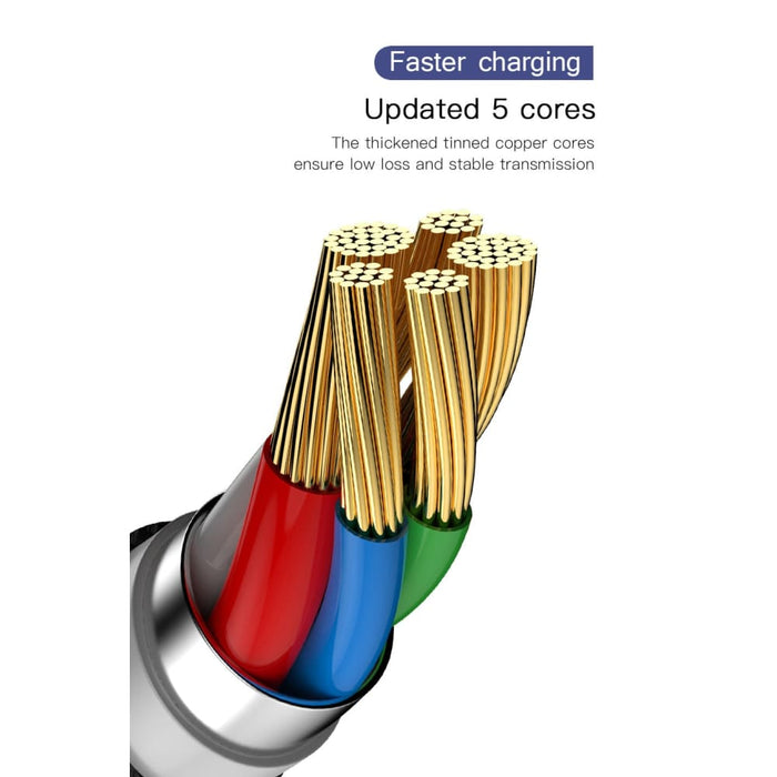 3.1 Type c to Usb Gen2 Pd 60w Nylon Charging Cable