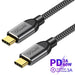 3.1 Type c to Usb Gen2 Pd 60w Nylon Charging Cable