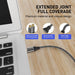 3.1 Type c to Usb Gen2 Pd 60w Nylon Charging Cable