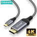 Usb 3.1 Type c Thunderbolt Compatible to Dp Cable