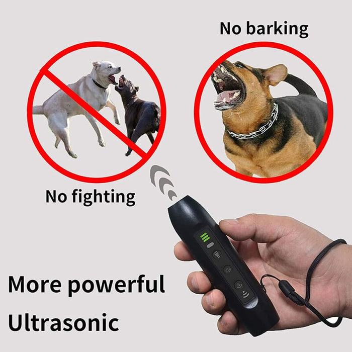 3 In 1 Ultrasonic Flash Light Usb Rechargeable Anti