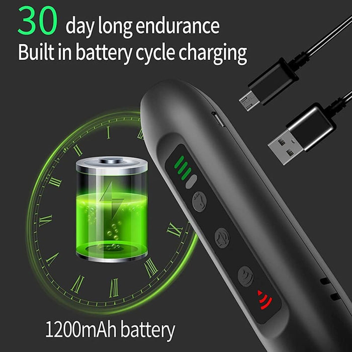 3 in 1 Ultrasonic Flash Light Usb Rechargeable Anti-barking