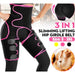 3-in-1 Waist and Thigh Trimmer Support Belt Hip Raise