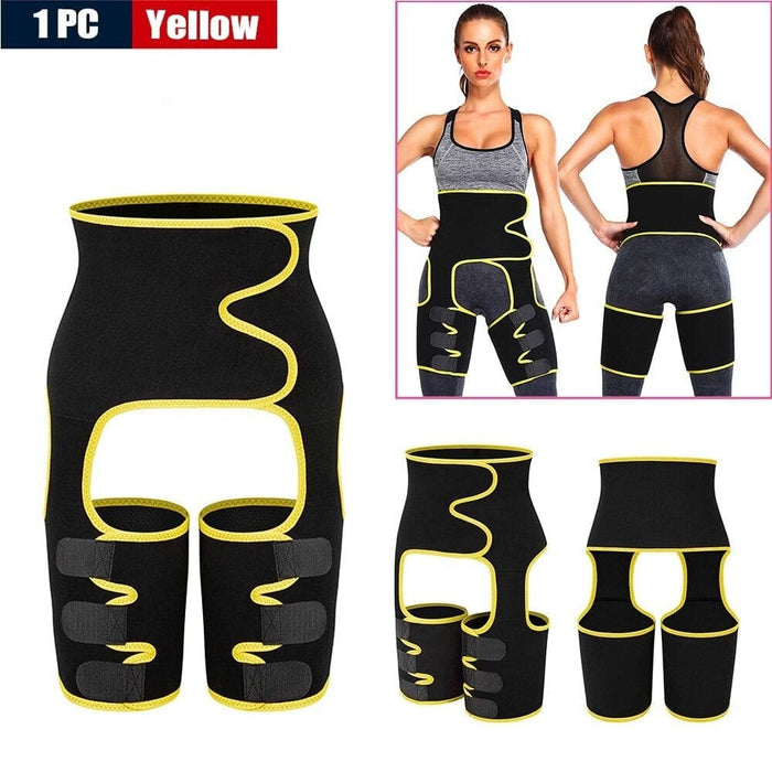 3-in-1 Waist and Thigh Trimmer Support Belt Hip Raise
