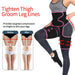 3-in-1 Waist and Thigh Trimmer Support Belt Hip Raise