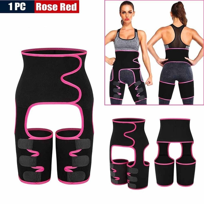 3-in-1 Waist and Thigh Trimmer Support Belt Hip Raise