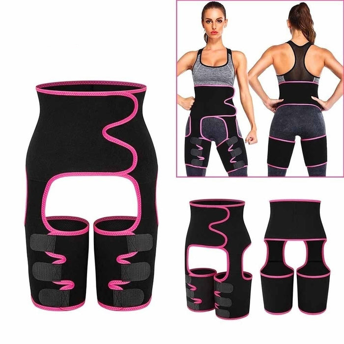3-in-1 Waist and Thigh Trimmer Support Belt Hip Raise