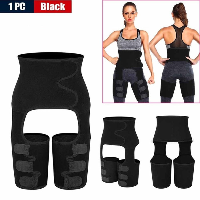 3-in-1 Waist and Thigh Trimmer Support Belt Hip Raise
