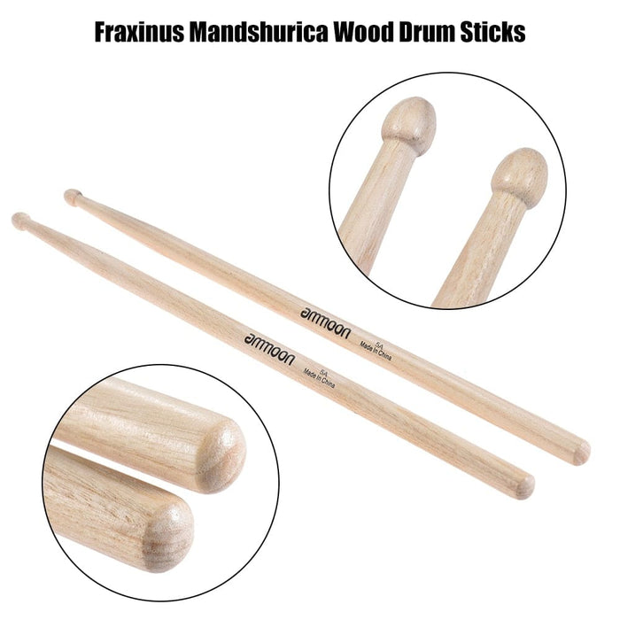 3 12 Pairs 5a 7a Drumsticks Wooden Drum Sticks Fraxinus