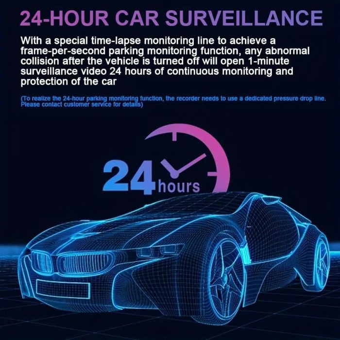 3.16 Inch 1080p Hd Night Vision Front And Inside Dual