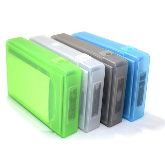 3.5 Hdd Sata/ide Storage Box Plastic Enclosure