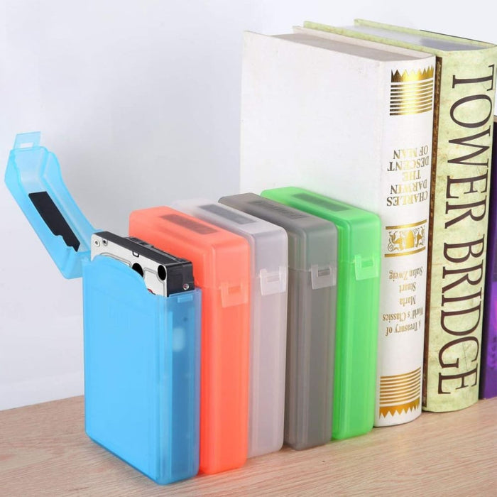 3.5 Hdd Sata/ide Storage Box Plastic Enclosure