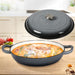 Goslash Picks 3.5l Enamel Dutch Oven Pan in Black Colour