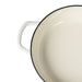 Goslash Picks 3.5l Enamel Dutch Oven Pan in White Colour