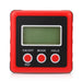 3 Button Mini Precision Magnetic Digital Tilt Box / Meter
