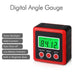 3 Button Mini Precision Magnetic Digital Tilt Box / Meter