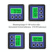 3 Button Mini Precision Magnetic Digital Tilt Box / Meter
