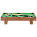 3 Feet Mini Pool Table 92x52x19 Cm Brown And Green Kokai