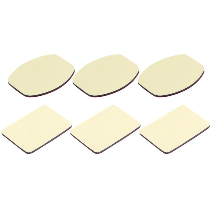 3 Flat Adhesive Pad Stickers Curved For Gopro Hero12 Hero11