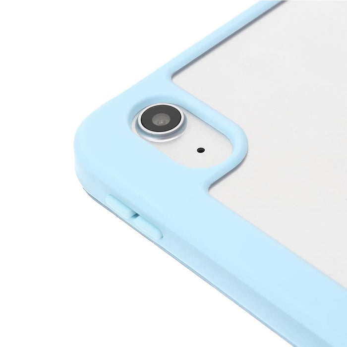 3 Fold 360 Rotation Acrylic Leather Smart Tablet Case