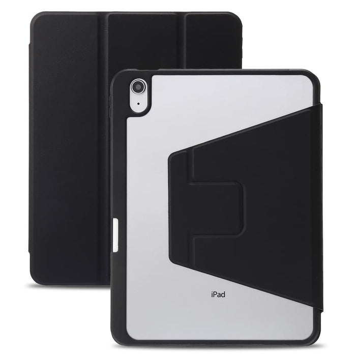 3 Fold 360 Rotation Acrylic Leather Smart Tablet Case