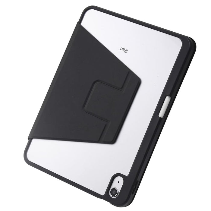 3 Fold 360 Rotation Acrylic Leather Smart Tablet Case