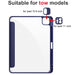 3 Fold Acrylic Leather Tablet Case For Ipad Air/pro 12.9 Pro