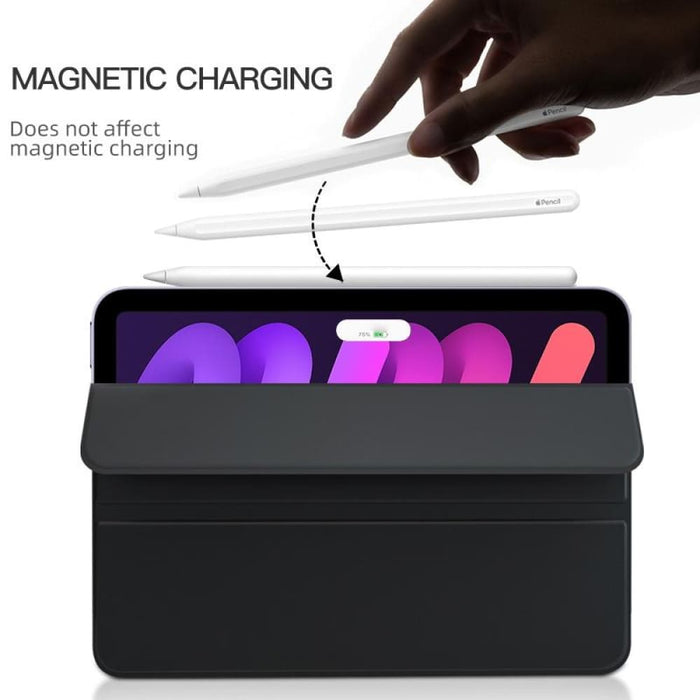 3 Fold Double Sided Clip Buckle Magnetic Smart Tablet Case