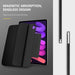 3 Fold Double Sided Clip Buckle Magnetic Smart Tablet Case