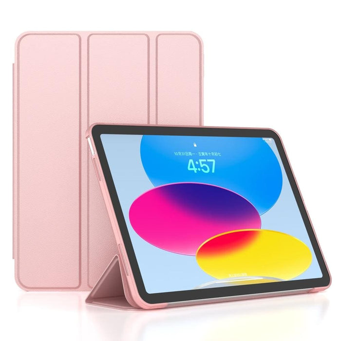 3 Fold Tpu Leather Smart Tablet Case For Ipad 10th Gen 10.9