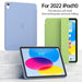 3 Fold Tpu Leather Smart Tablet Case For Ipad 10th Gen 10.9
