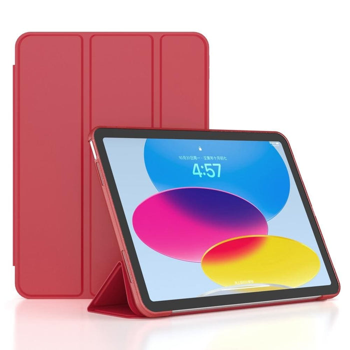 3 Fold Tpu Leather Smart Tablet Case For Ipad 10th Gen 10.9