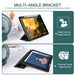 3 Folding Acrylic Smart Leather Tablet Case For Ipad 10th