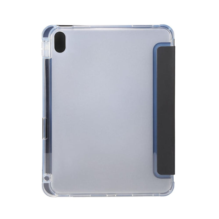 3 Folding Electric Pressed Skin Texture Leather Tablet Case