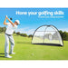 3.5m Golf Practice Net With Driving Mat Training Target