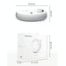3-in-1 1800pa Smart Cleaning Robot Rechargeable Auto