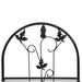 3-layer Plant Rack Black 52x28x128 Cm Iron Aibki