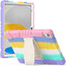 3 Layer Protection Screen Frame Pc Silicone Tablet Case