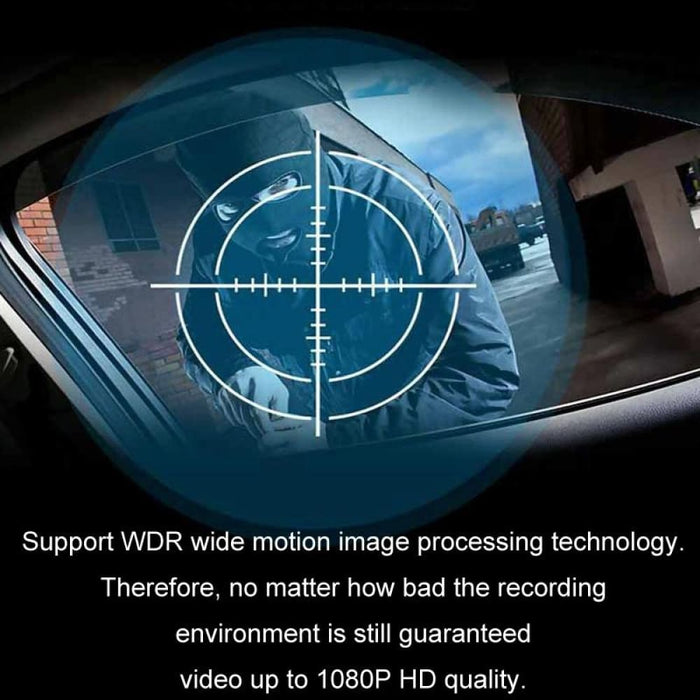 3 Lens Video Hd 1080p Multi Language Driving Recorder