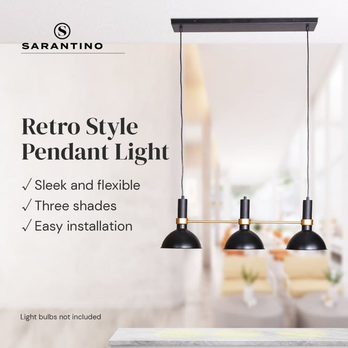 3-light Hanging Pendant Lamp